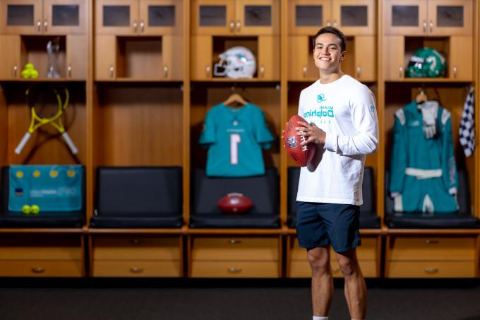 Employee Lifestyle Portraits Wednesday, June 28th, 2023 in Miami Gardens, Fla. (Brennan Asplen/Miami Dolphins)